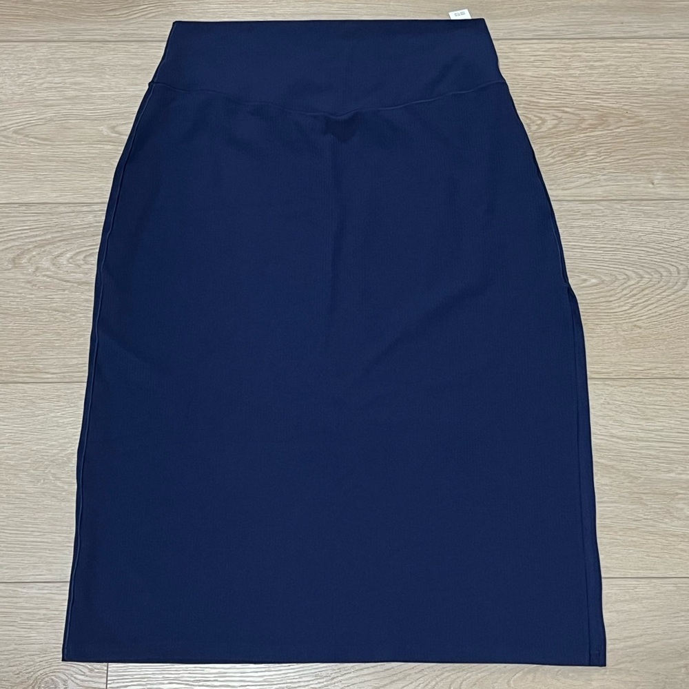 Aerie Women's Midi Skirt - Navy Blue